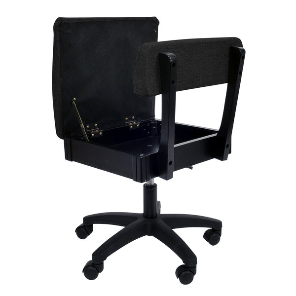 Hydraulic Sewing Notions Sewing Chair - Black