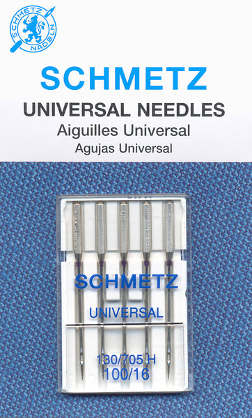 Ets Stecker  Aiguilles universelles 100 Schmetz