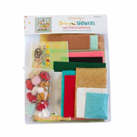 Kimberbell Spring Showers Embellishment Kit – Aurora Sewing Center