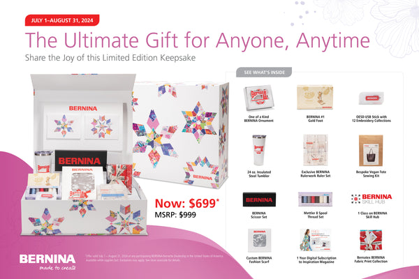 BERNINA Holiday Gift Box – Aurora Sewing Center